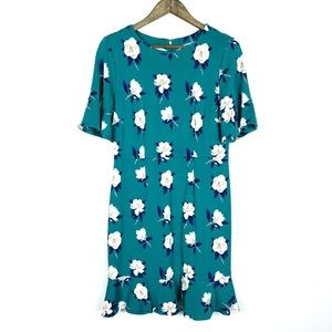 Draper James Magnolia Tulip Ponte Floral Dress